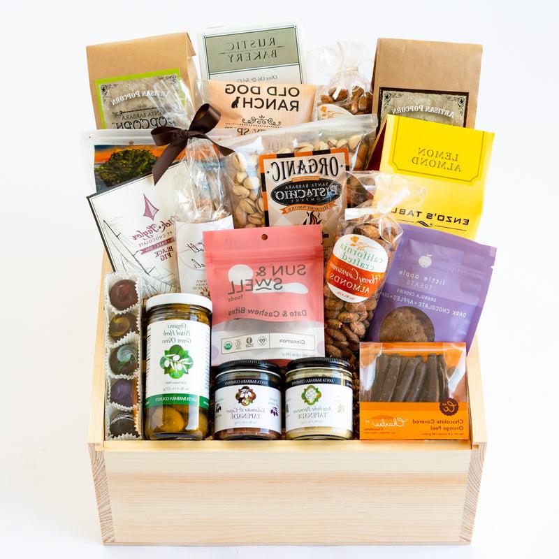 Grand Parkwood Gift Box full of California Snacks